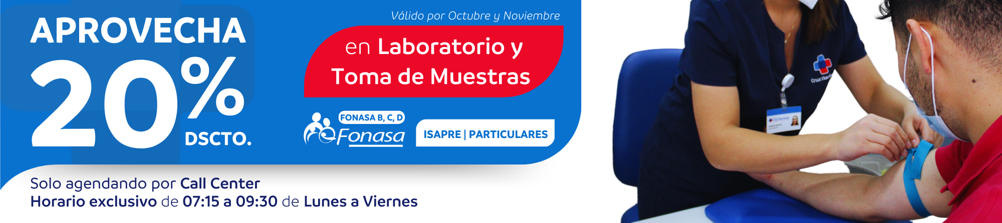 Banner Campaña 20% Laboratorio